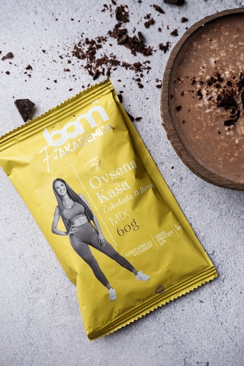 Ovesné vločky, čokoláda a banán, 60 g