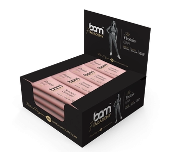 Proteinová tyčinka se sladidly, Jahodový cheesecake