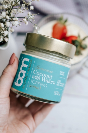 Kokosová poleva s oplatkami, 200 ml