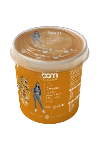 ovesné vlocky 2 go ananas a mango se sladidlem