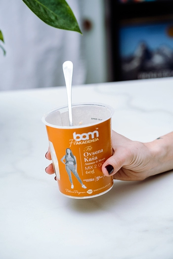 Ovesné vločky 2 GO, ananas a mango, se sladidlem