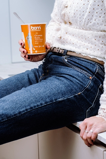 Ovesné vločky 2 GO, ananas a mango, se sladidlem