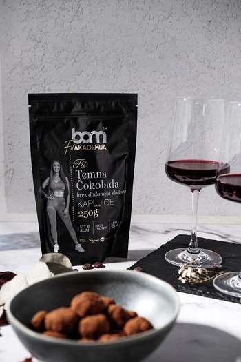 Hořká čokoláda bez přidaného cukru - kapky, 250 g