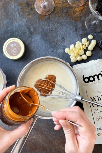 Slaná karamelová poleva, 200 g