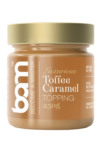 toffee karamelová poleva 250 g