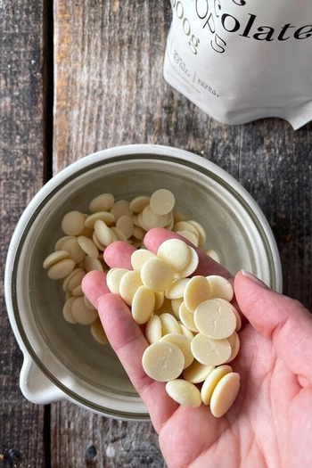 Bílé čokoládové kapky, 5 kg