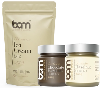 balícek cokoládové zmrzliny