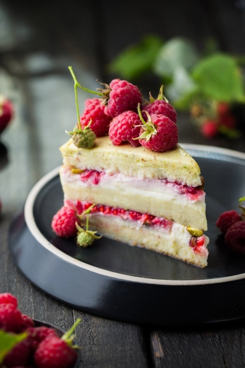 Balíček Malinový vanilkový dort