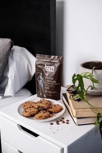 Mléčná čokoláda bez přidaného cukru - kapky, 250 g