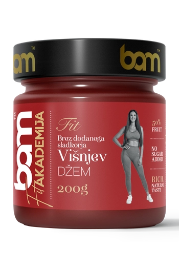 visňový dzem bez přidaného cukru 200 g