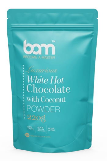 kokosová bílá horká cokoláda 220 g