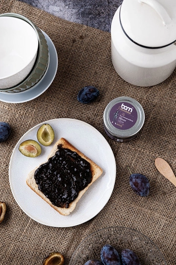 Švestkový džem ze 100% ovoce, bez přidaného cukru, 200 g