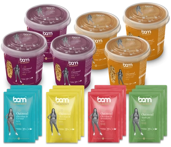 Balení směsi ovesných vloček