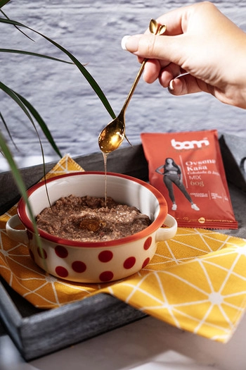 Balení směsi ovesných vloček