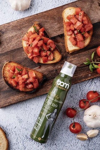 Extra panenský olivový olej ve spreji, 200 ml