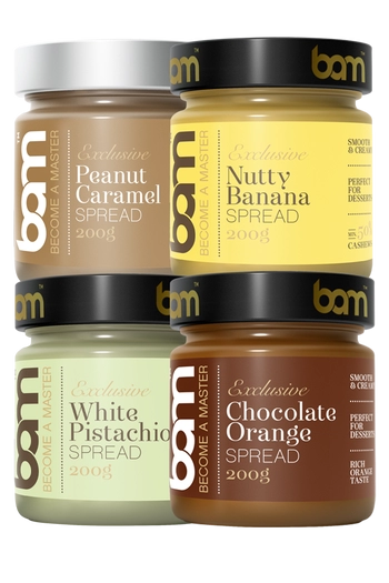 bambastik balení nových pomazánek