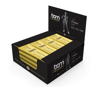 Proteinová tyčinka se sladidlem, banánem a arašídy