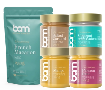 cukrářský balícek macarons