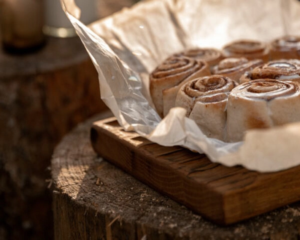 jahodové rohlícky se sýrovou polevou