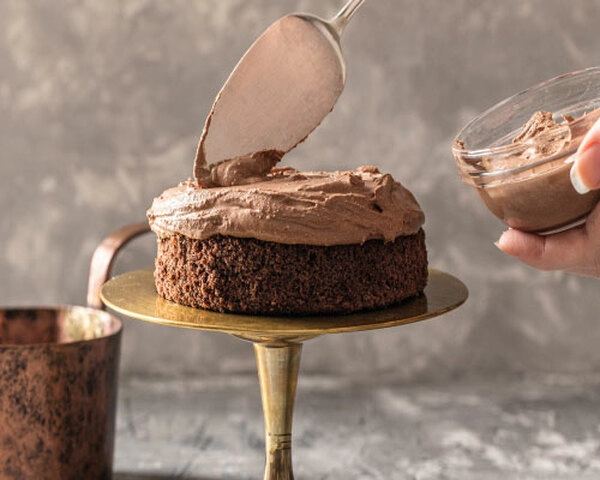 cokoládový dort s cerveným vínem