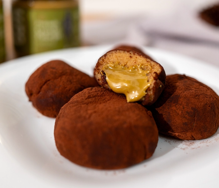 kulicky tiramisu s pistáciovou pomazánkou