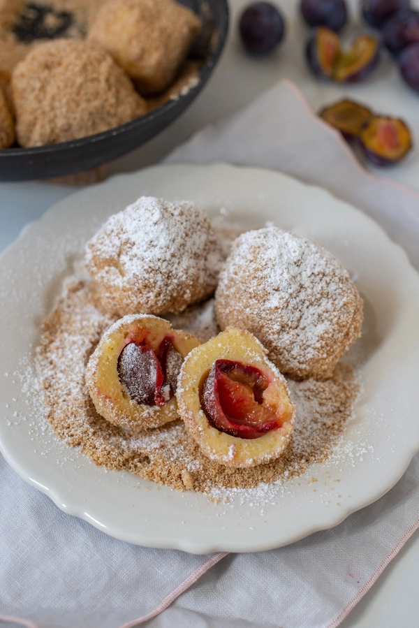 knedlíky se svestkami